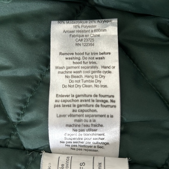 TNA Gun barrel winter coat size L - Picture 15 of 17